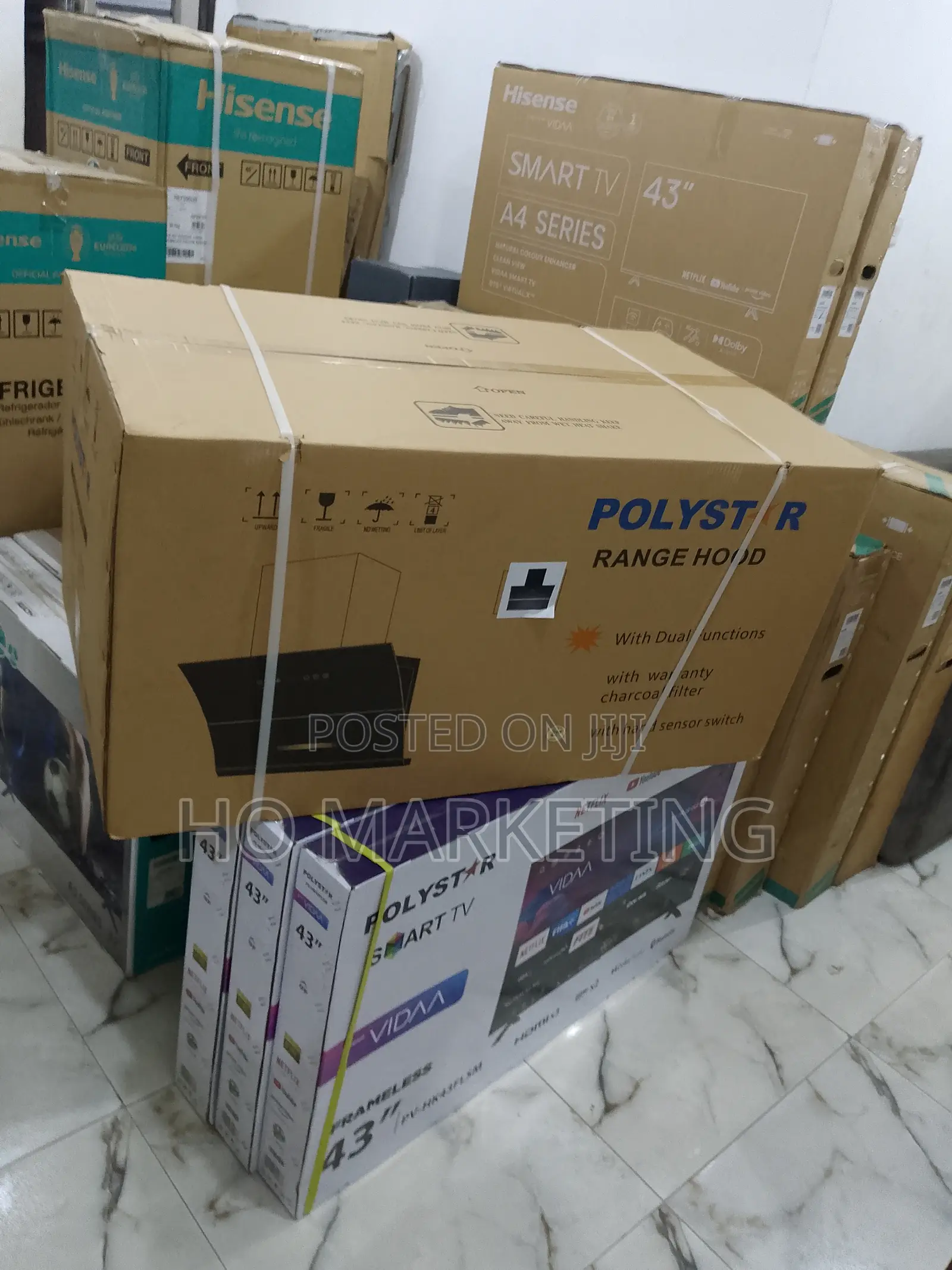 Polysrtar 90cm Digital Range Hood -Ph-Hb90h38