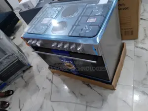 Multi-Burner Maxi 60 by 90(4+2)Gas Cooker Wood