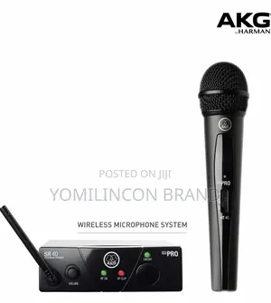 KG WMS40 Mini Single Vocal Set Wireless Microphone System.