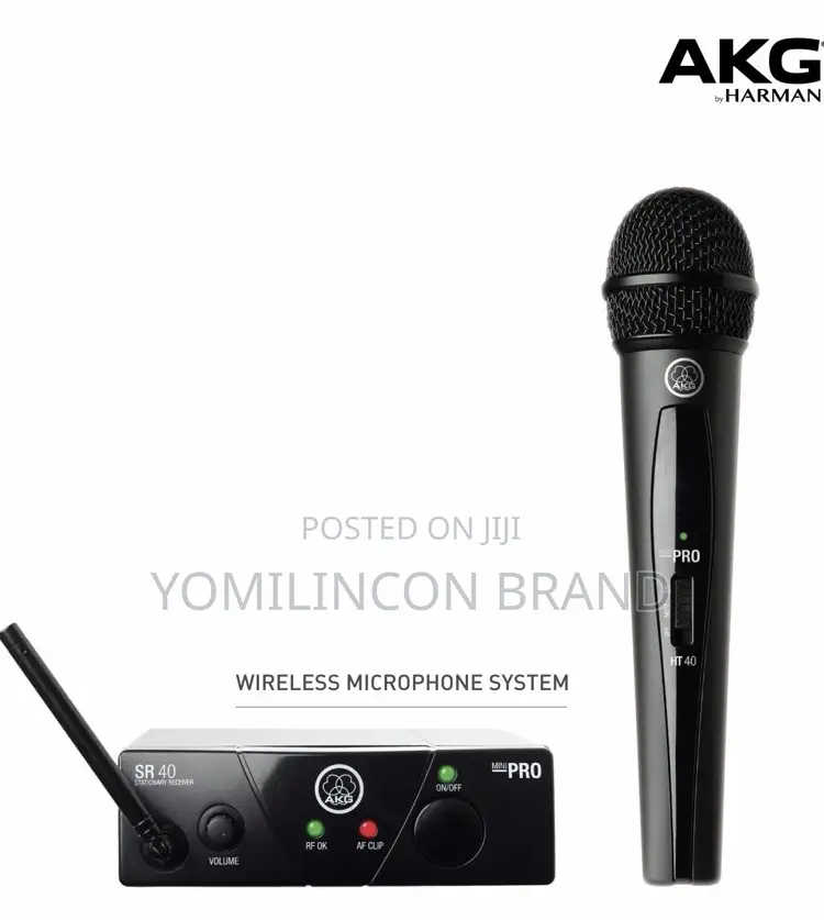 KG WMS40 Mini Single Vocal Set Wireless Microphone System.