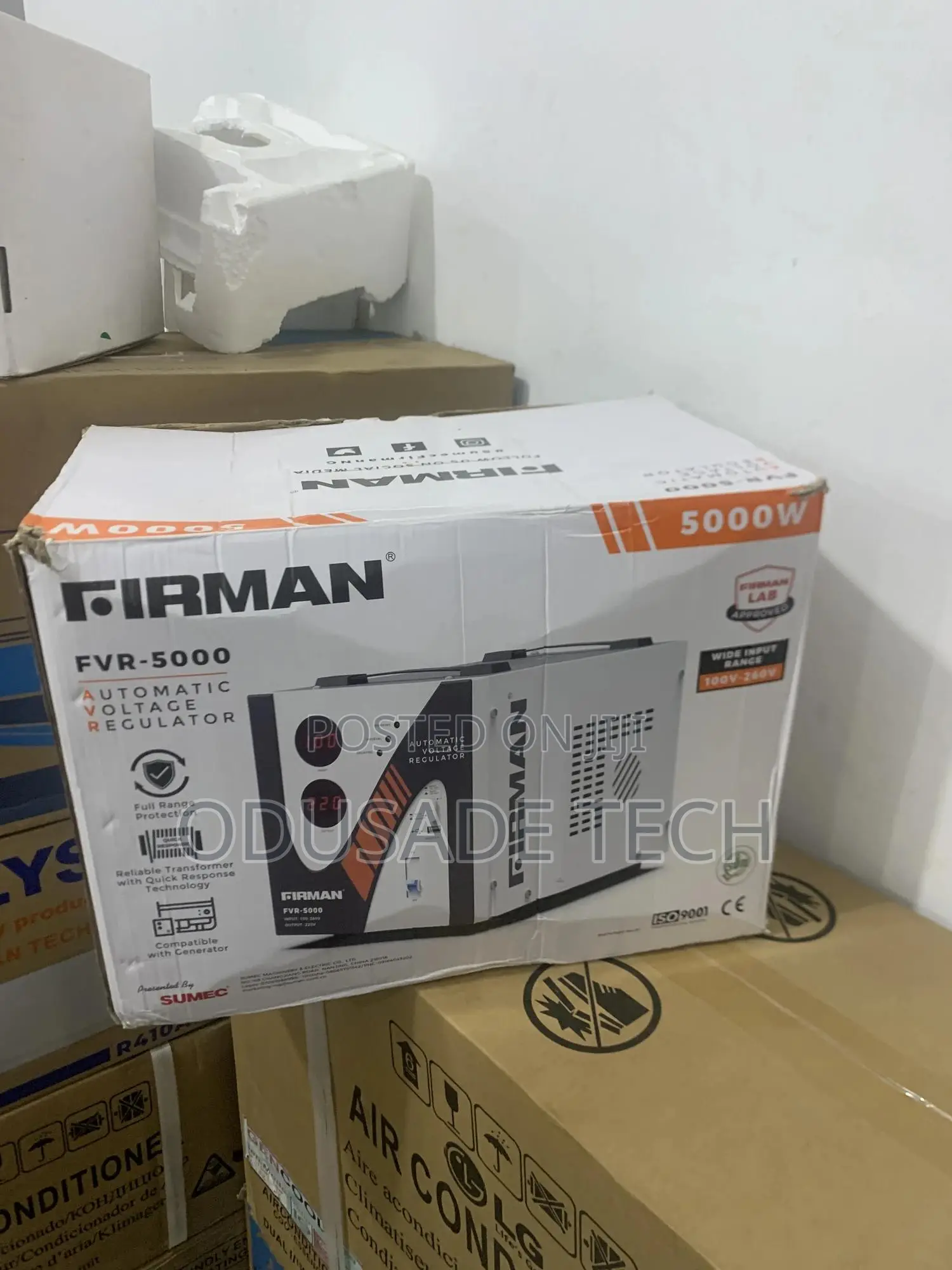 Super Efficient Firman Stabilizer (5000 WATTS) in Mushin Electrical