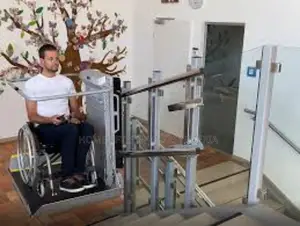 Platform Wheelchair Lift - Disabled Patient Stairlift