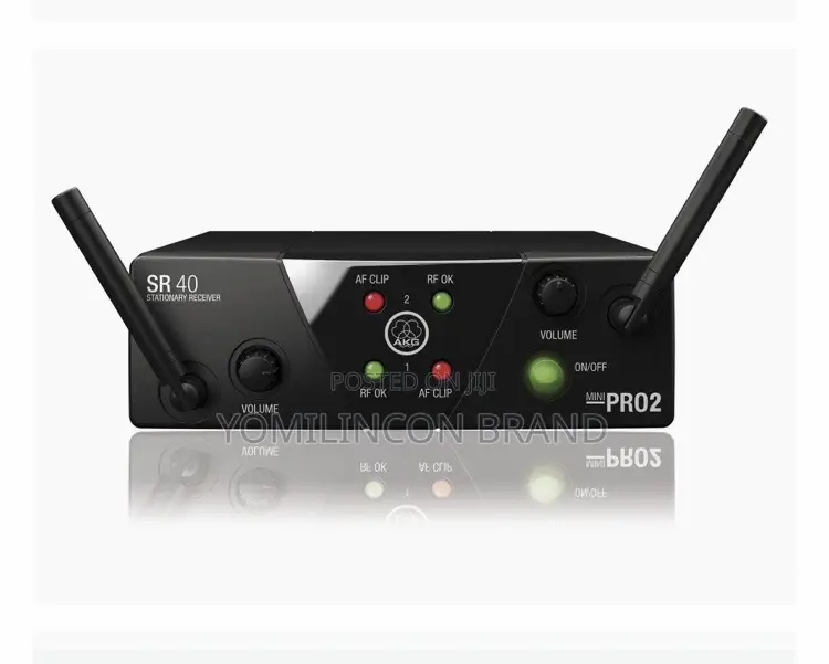 AKG WMS40 Mini Dual Vocal Set Wireless Microphone System