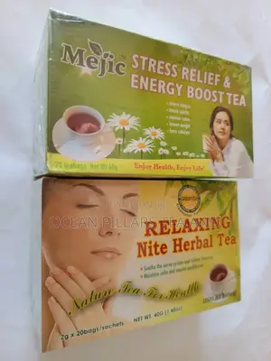 Stress Relief Relaxing Night Herbal Tea, Best Relax Combo