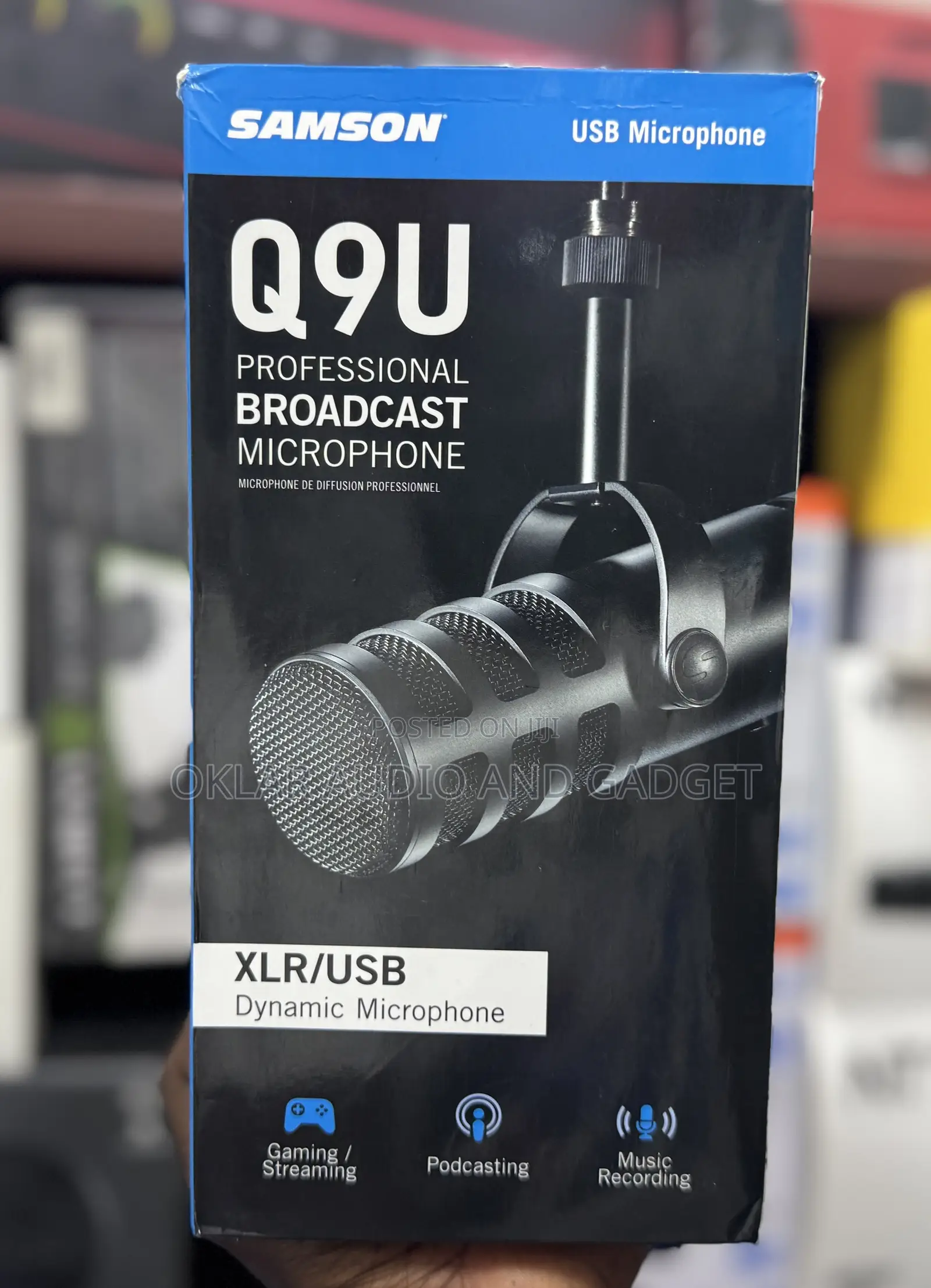 Samson Q9u XLR/Usb Proffessional Broadcast Microphone