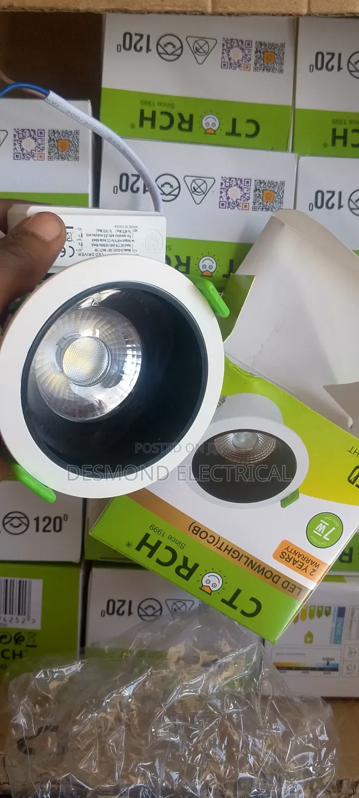 7 W COB Original Made in German