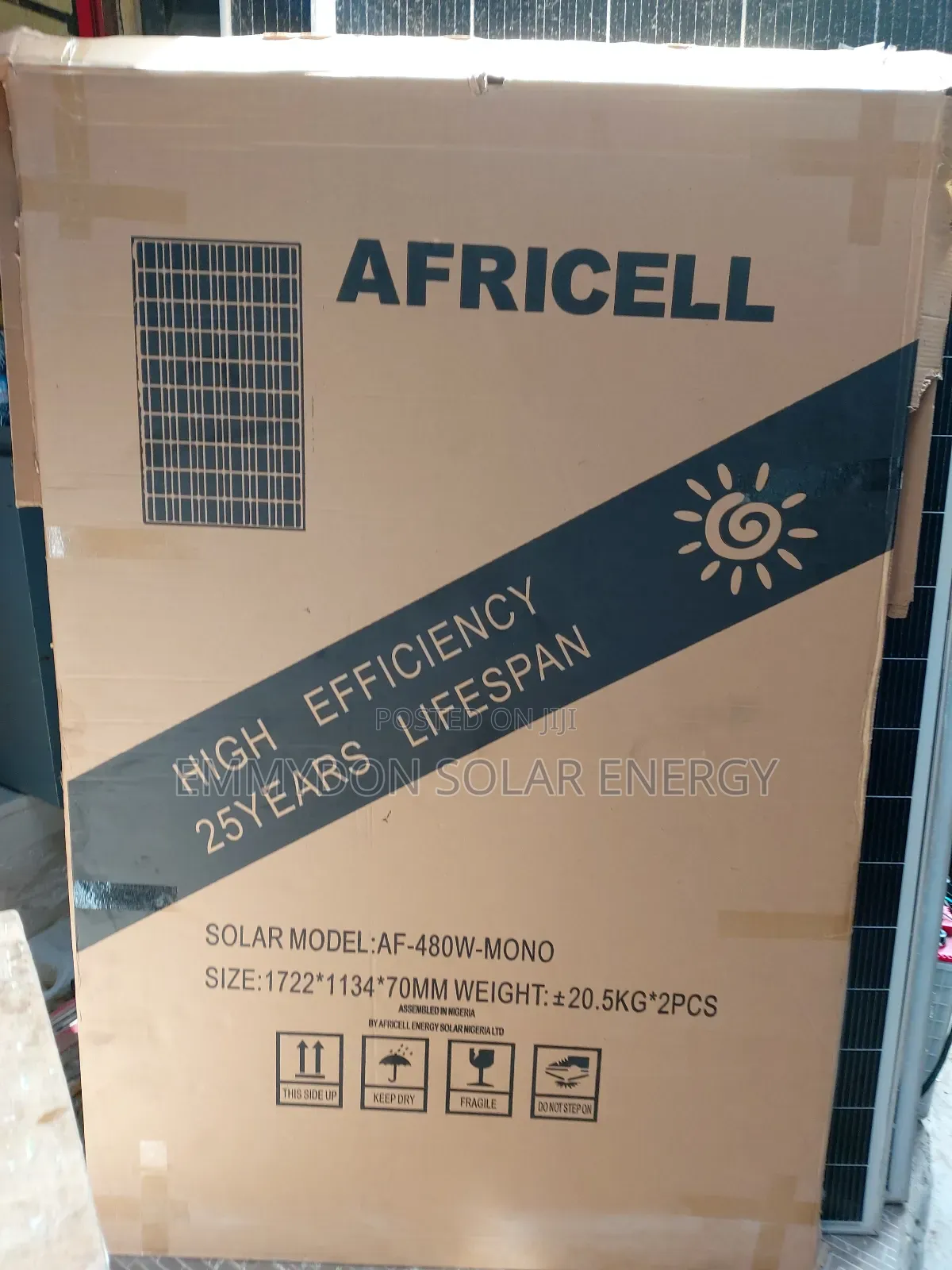 Original Africell Panel 480watt