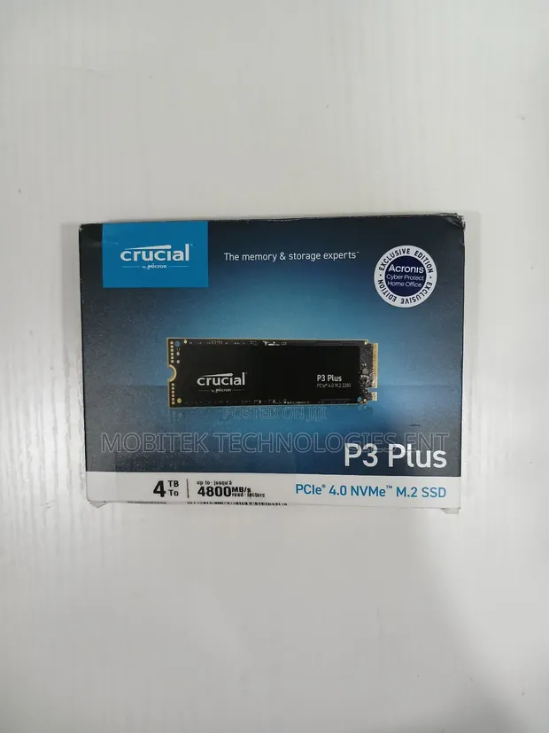 Crucial P3 Plus To 5000MB⁄s (500GB 4TB Crucial P3 Plus NVMe m.2 SSD