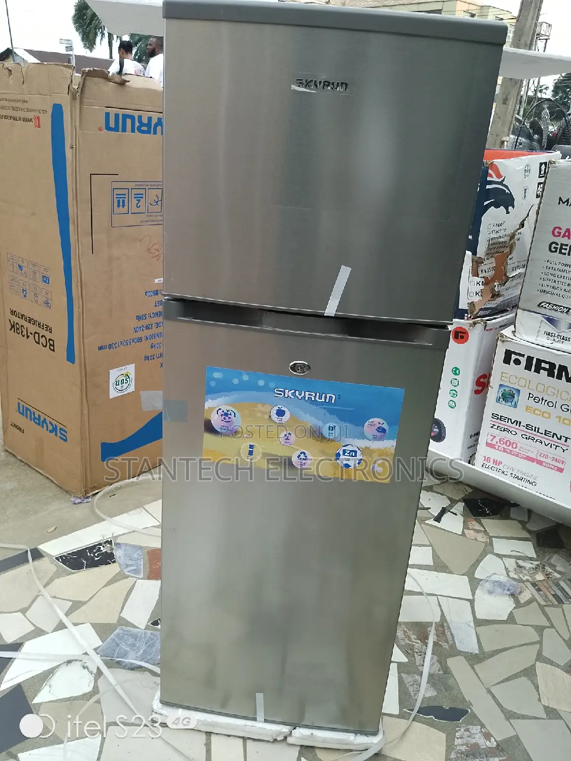 Sky Run 138litres Refrigerator