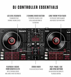 Numark Mixtrack Platinum FX 4-Deck Serato DJ Controller