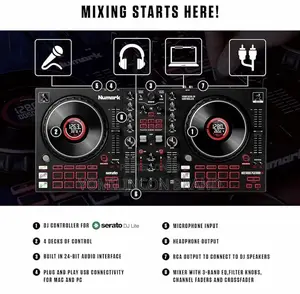 Numark Mixtrack Platinum FX 4-Deck Serato DJ Controller
