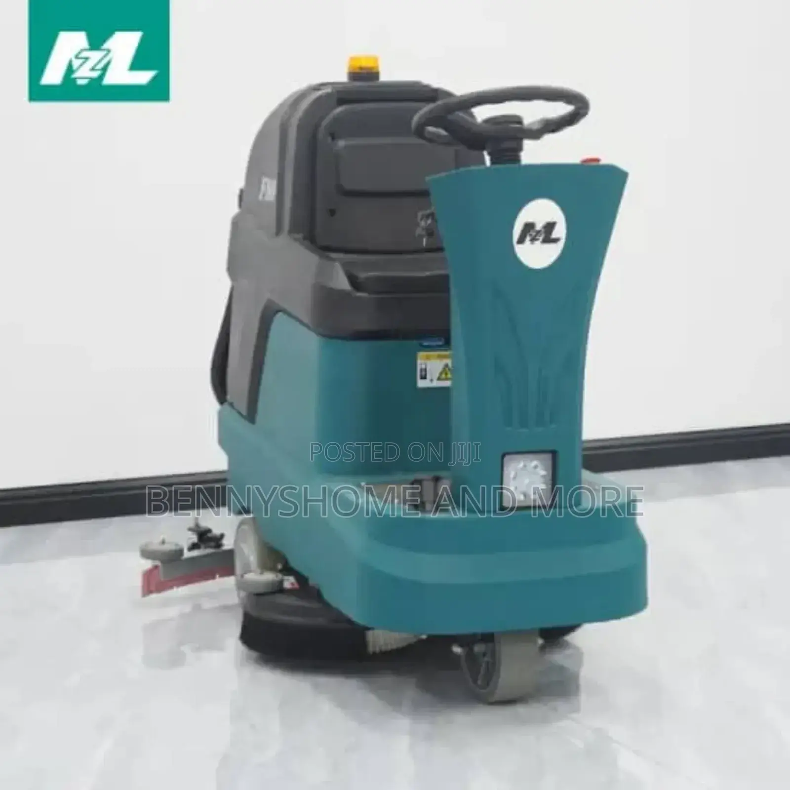 Ride-on Floor Scrubber!