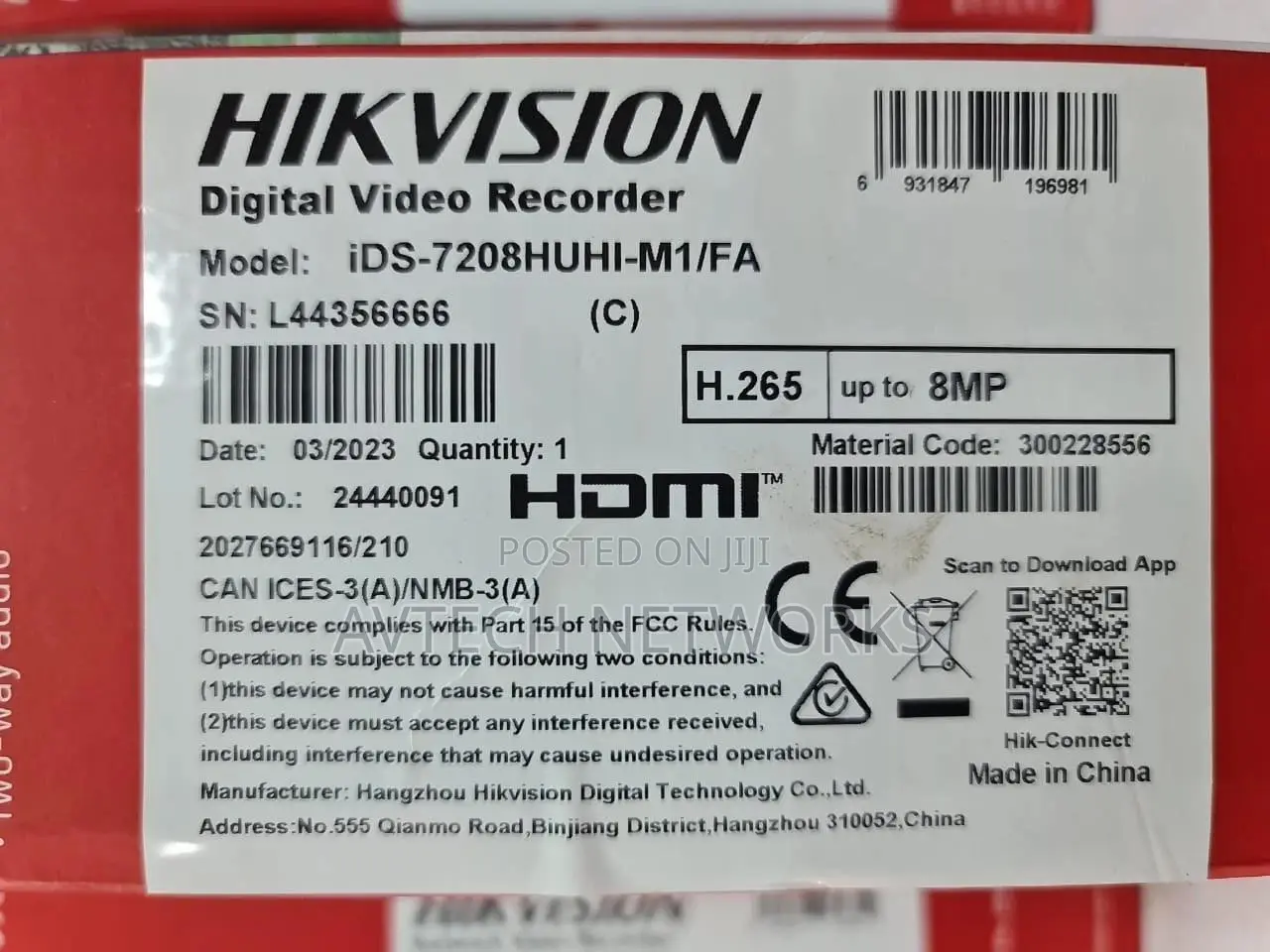 8ch 8mp DVR