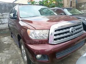 Toyota Sequoia 2008 Red