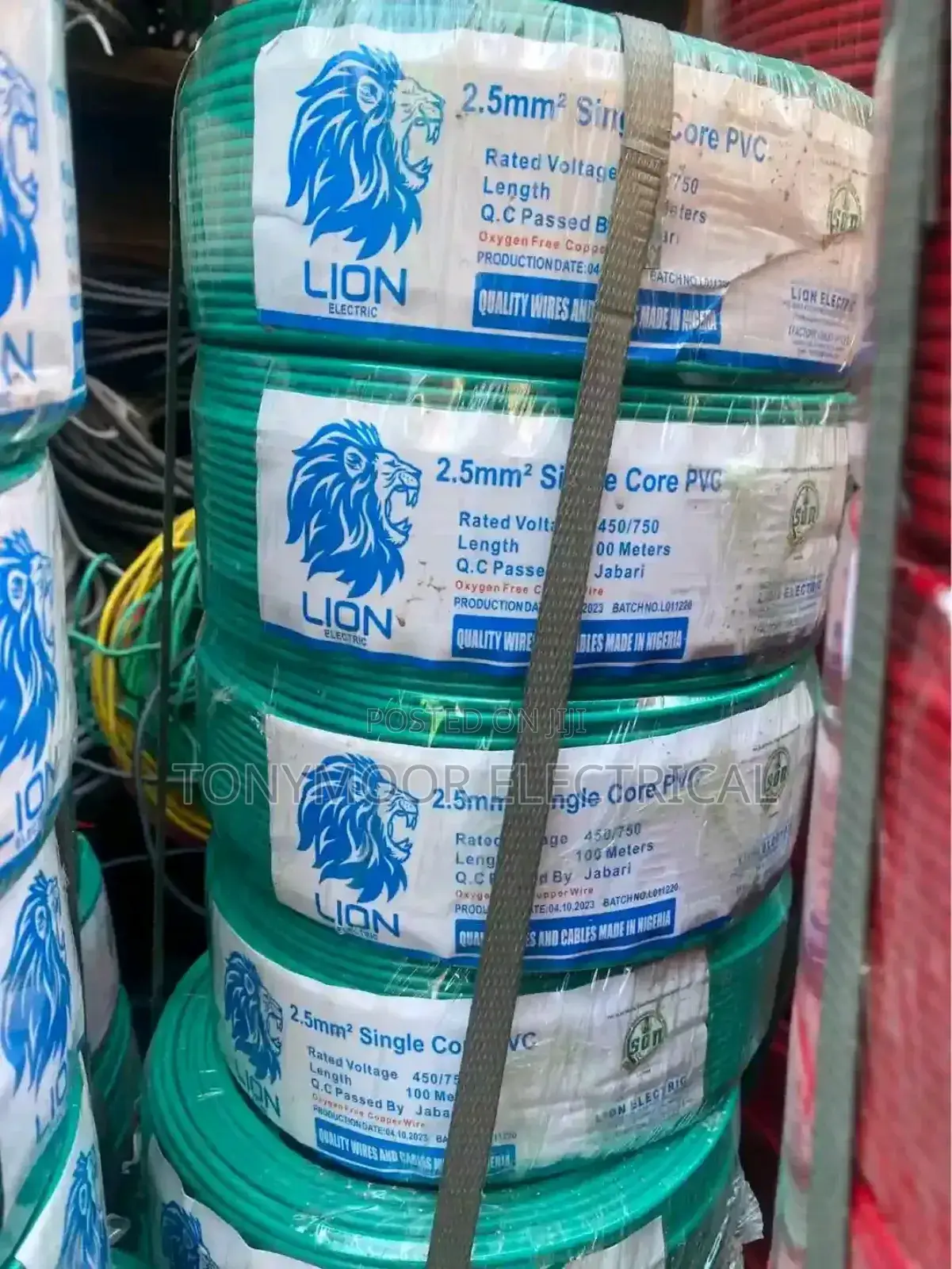 2.5mm Loin Single Core PVC