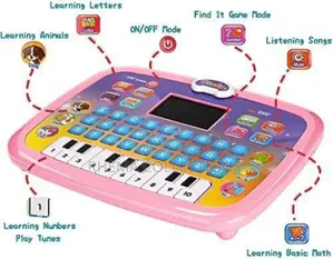 Educational Kids Learning iPad With Display Screen