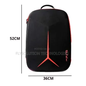 Sony PS 5 Backpack Bag Black