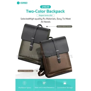 Coteeci 1439 Elegant Series Two-Colour Backpack