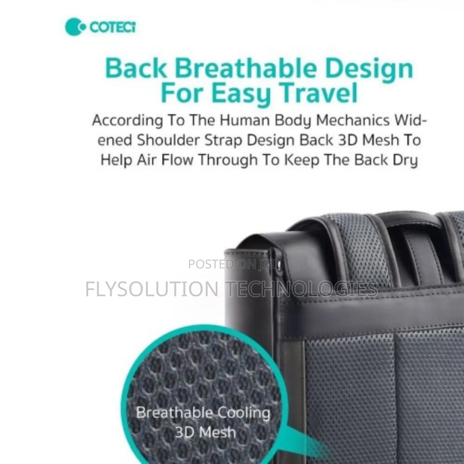 Coteeci 1439 Elegant Series Two-Colour Backpack