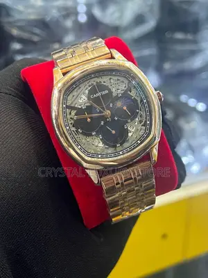 Photo - Cartier Quality Chronograph Chain Strap Wristwatch