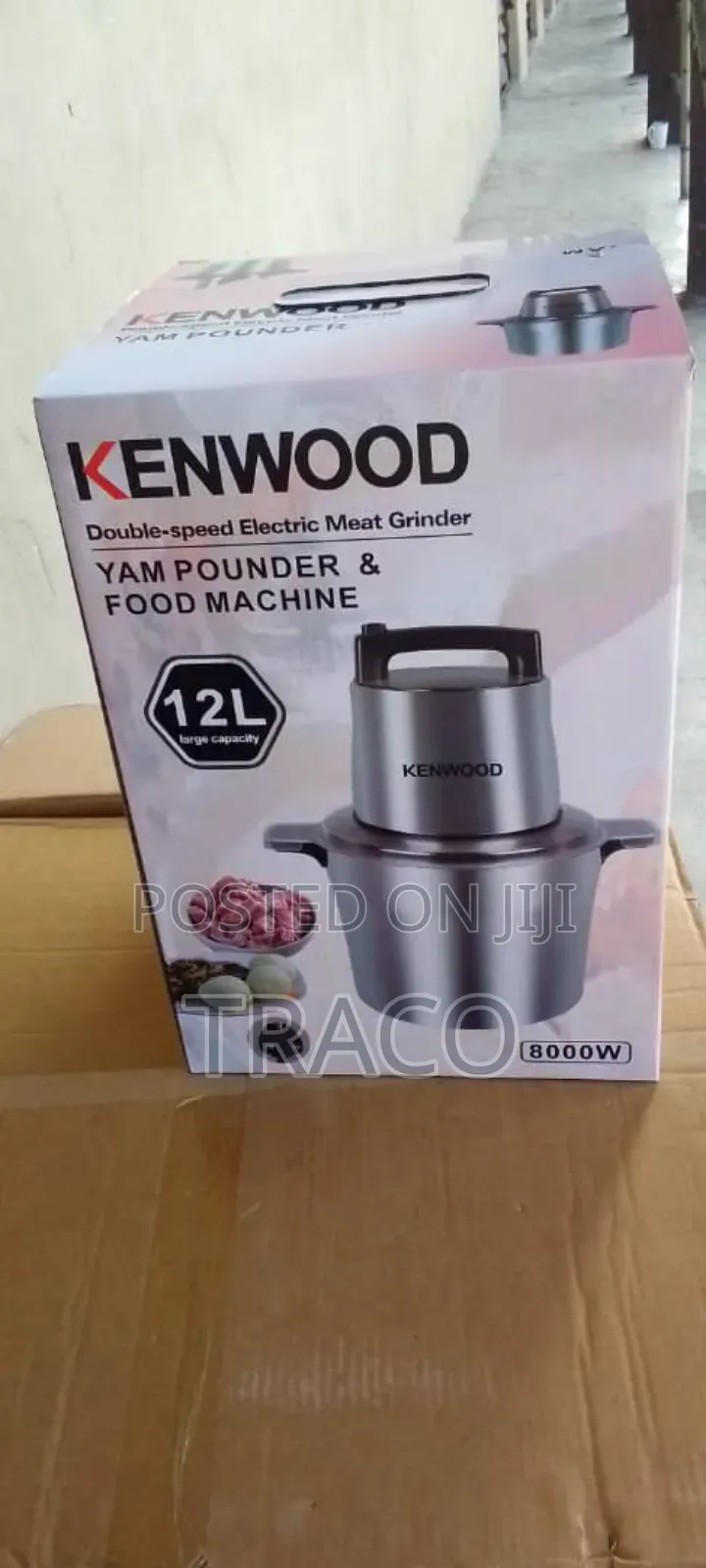 12L Kenwood Yam Pounder and Food Processor