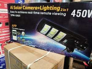 Solar Light With Camera 450w