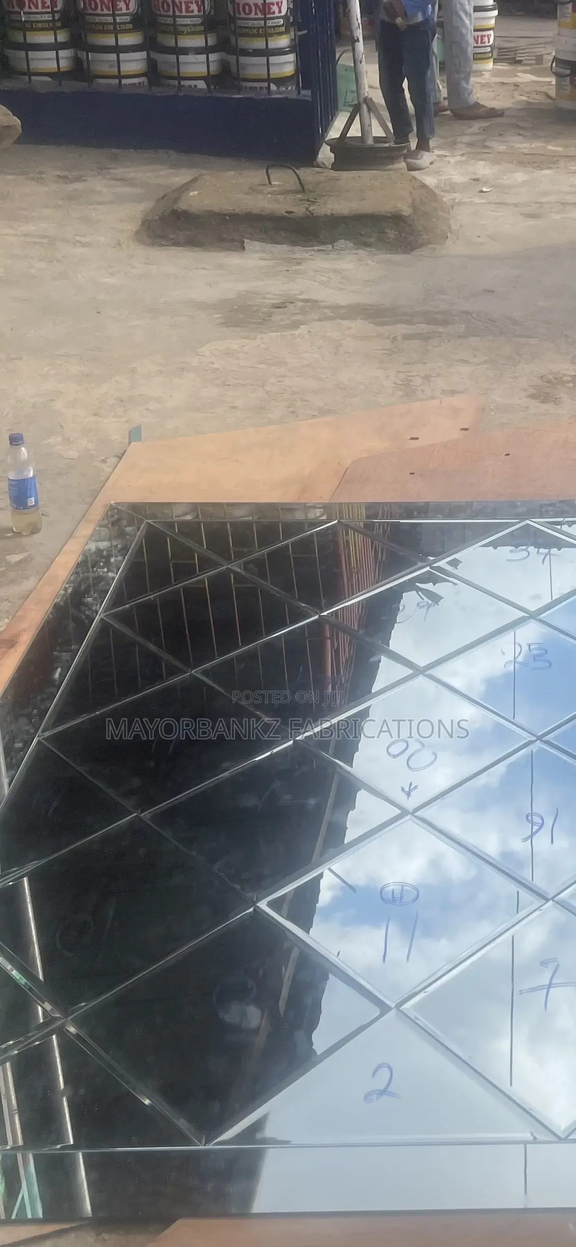 Beveled Mirror