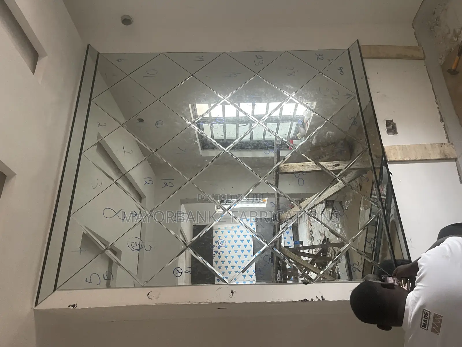 Beveled Mirror