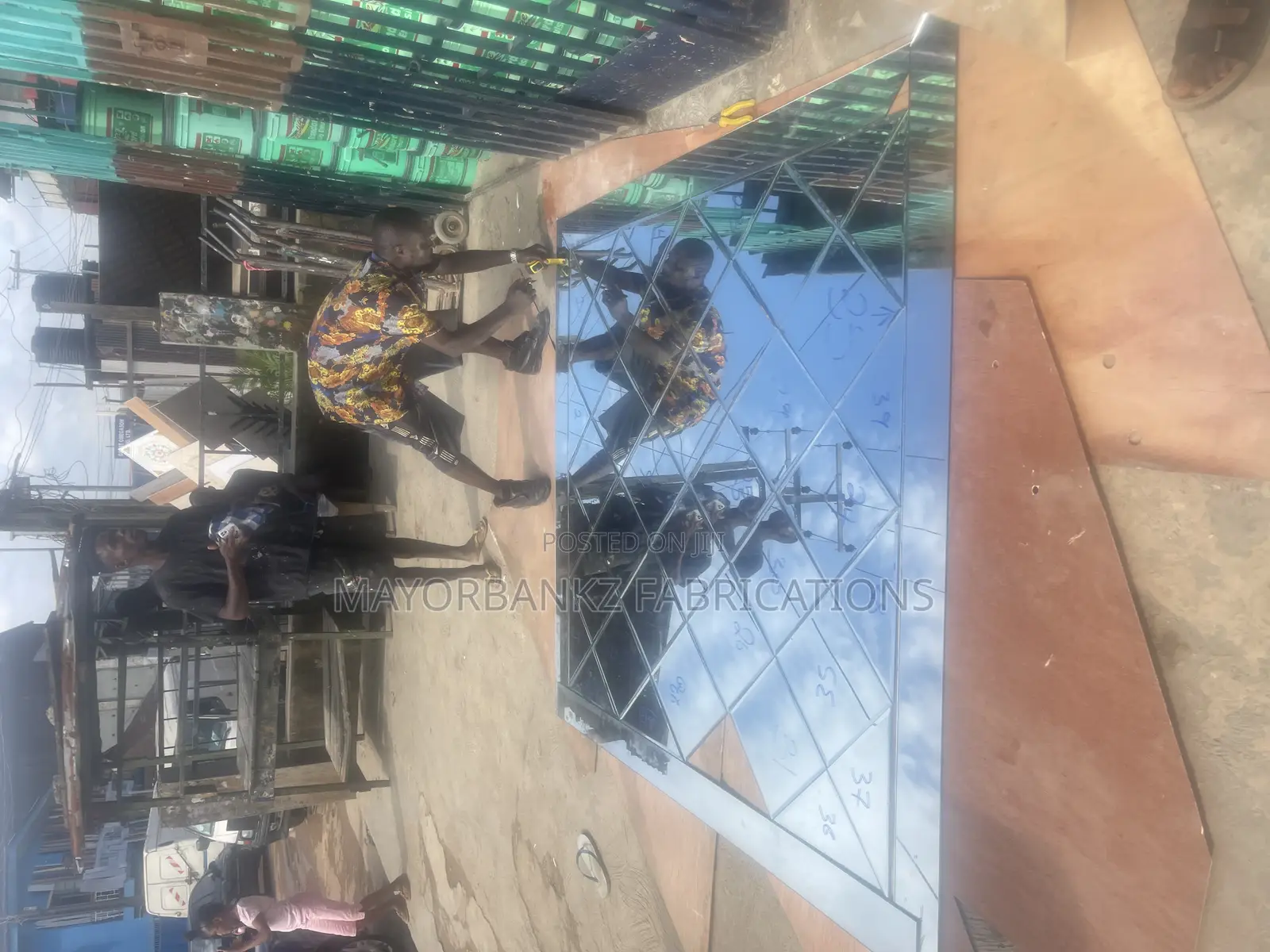 Beveled Mirror