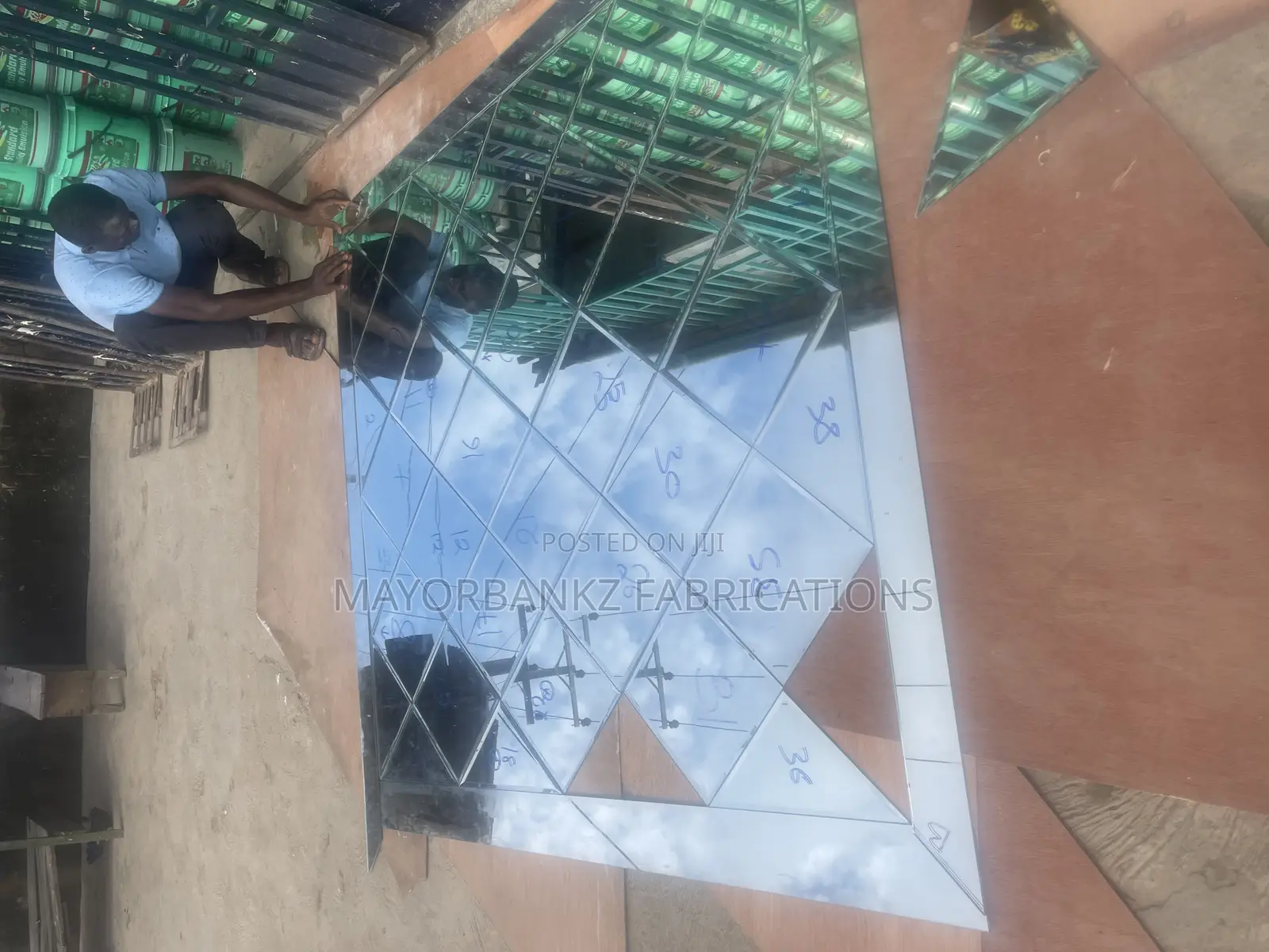 Beveled Mirror