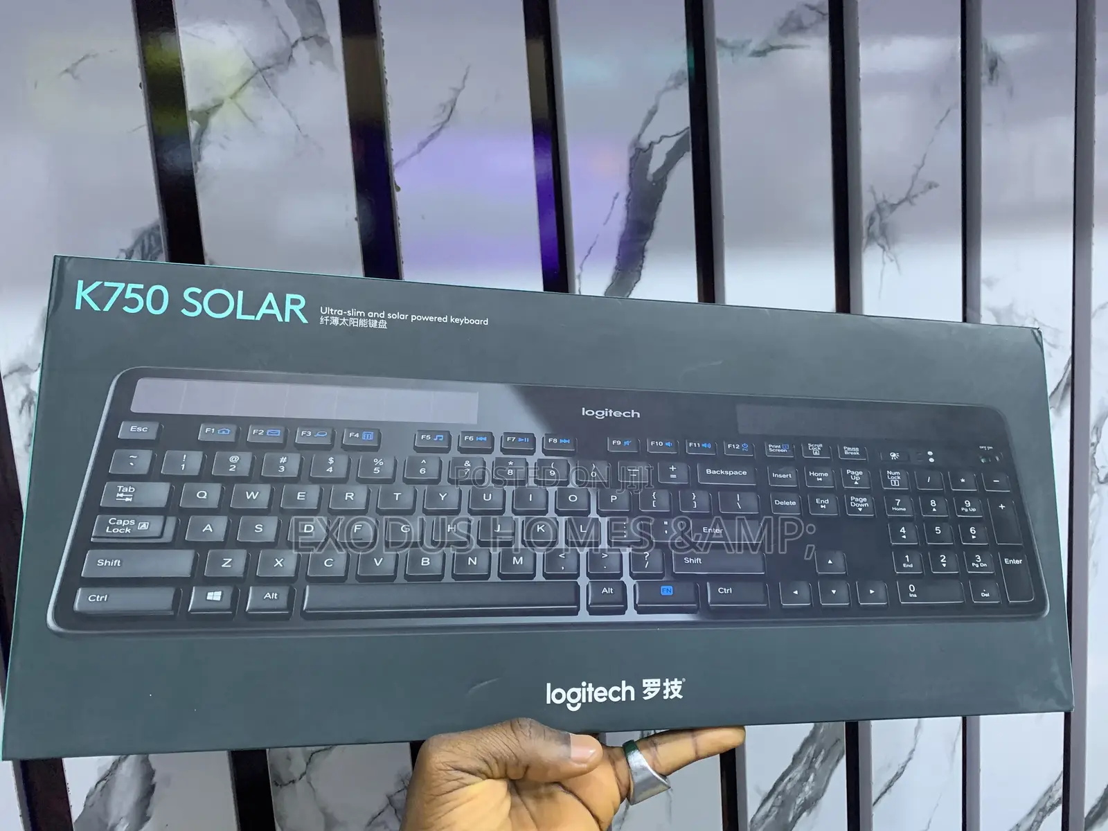 Logitech Wireless Solar Keyboard.
