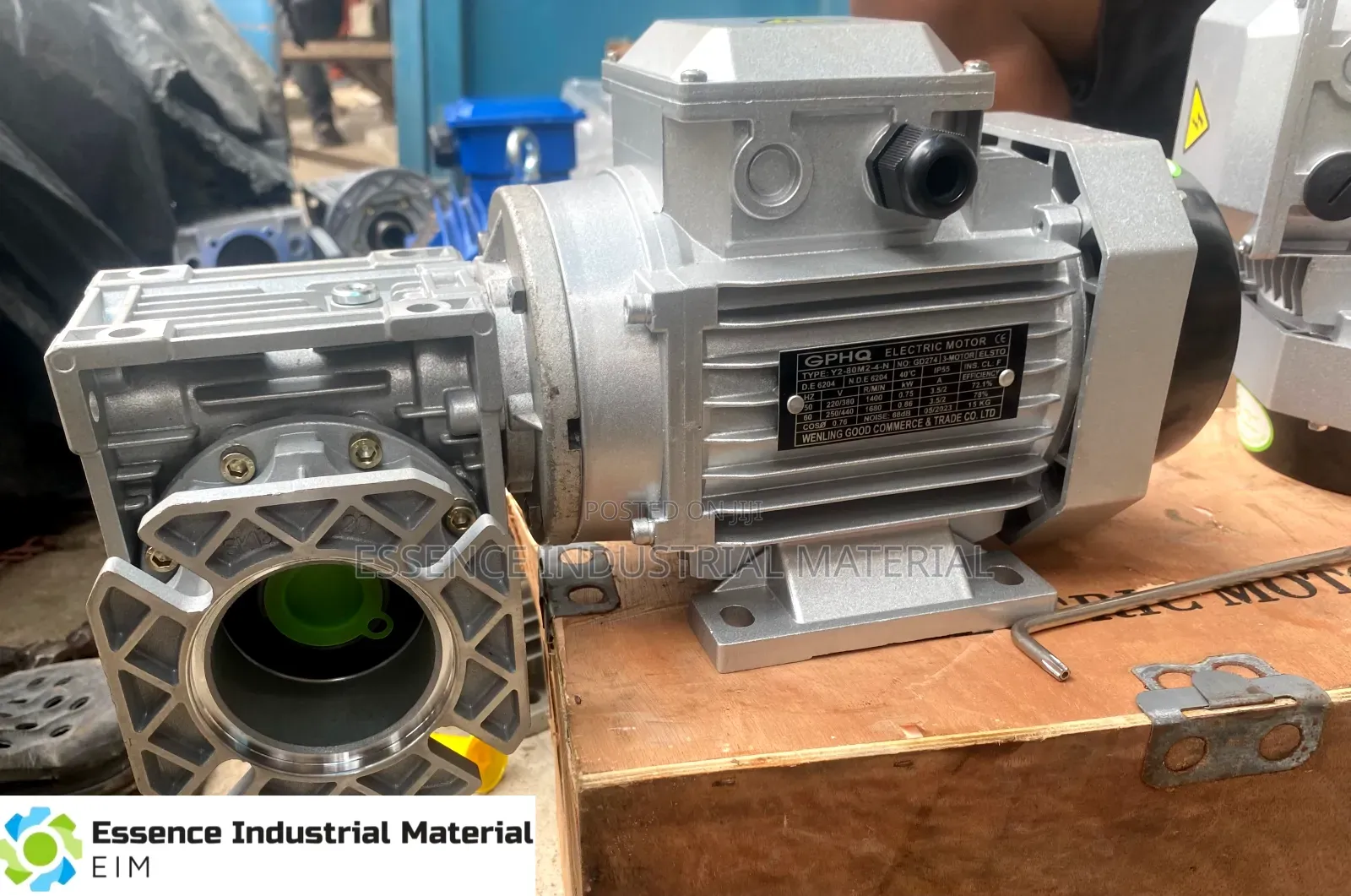 3 Phase Induction AC Gear Reducer Motor 1HP