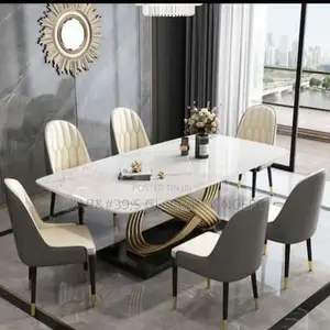 Luzury 6 Seaters Dining Set