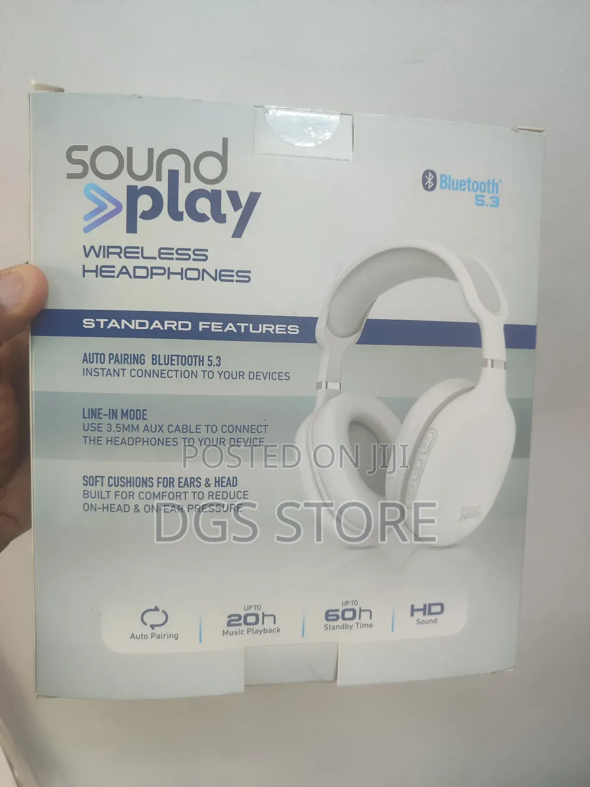 Sound Play Bluetooth Headphone