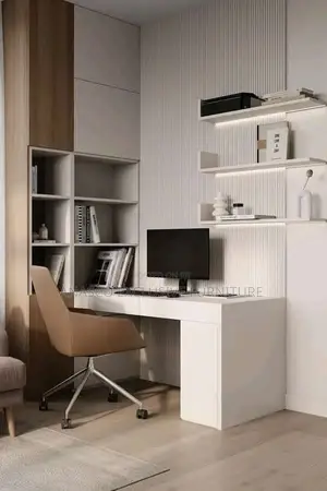 Reading Room Full Panels With Book Shelf and Table