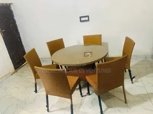 Rattan Chairs and Table