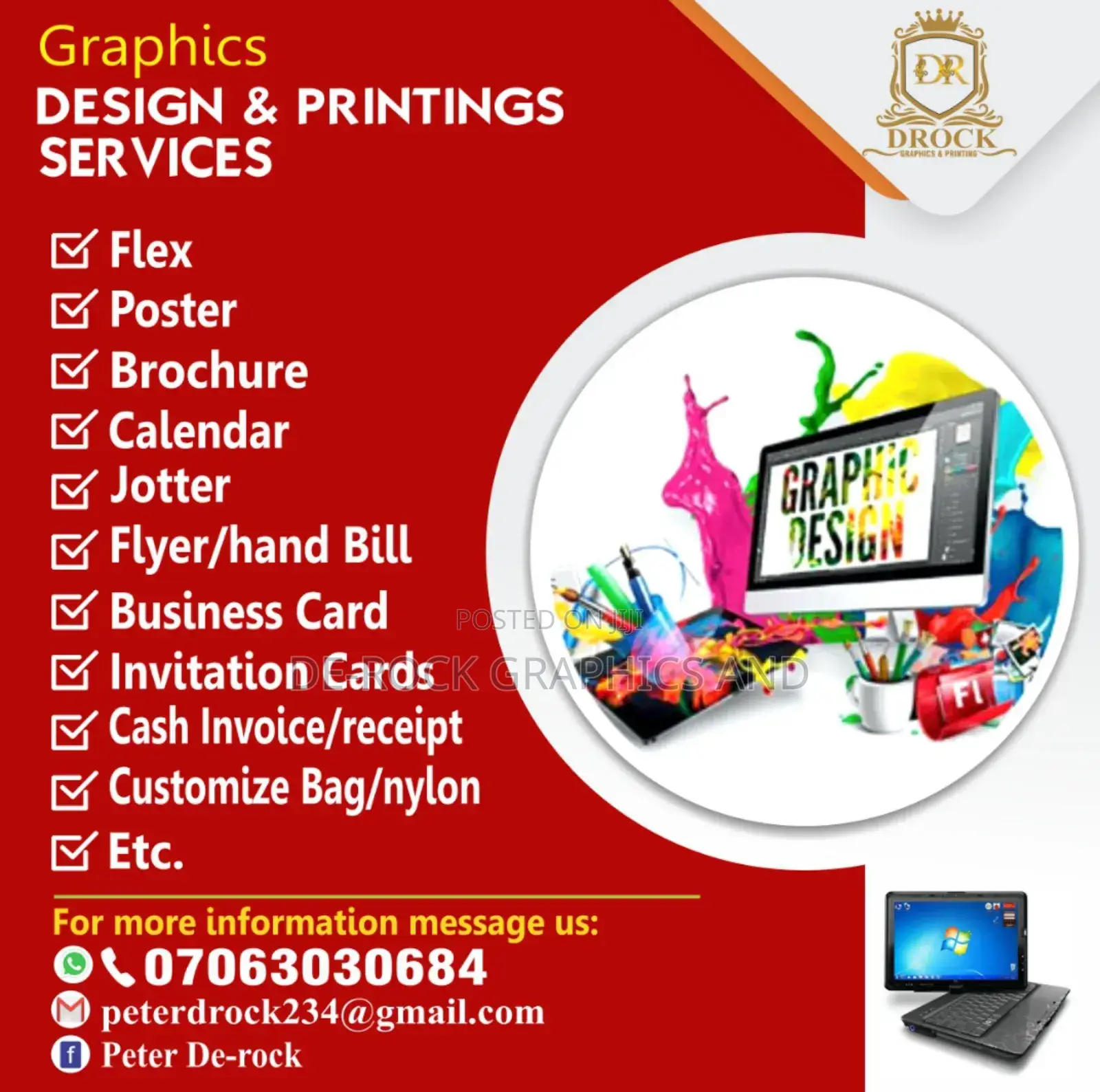 Graphics Design and Printing Services