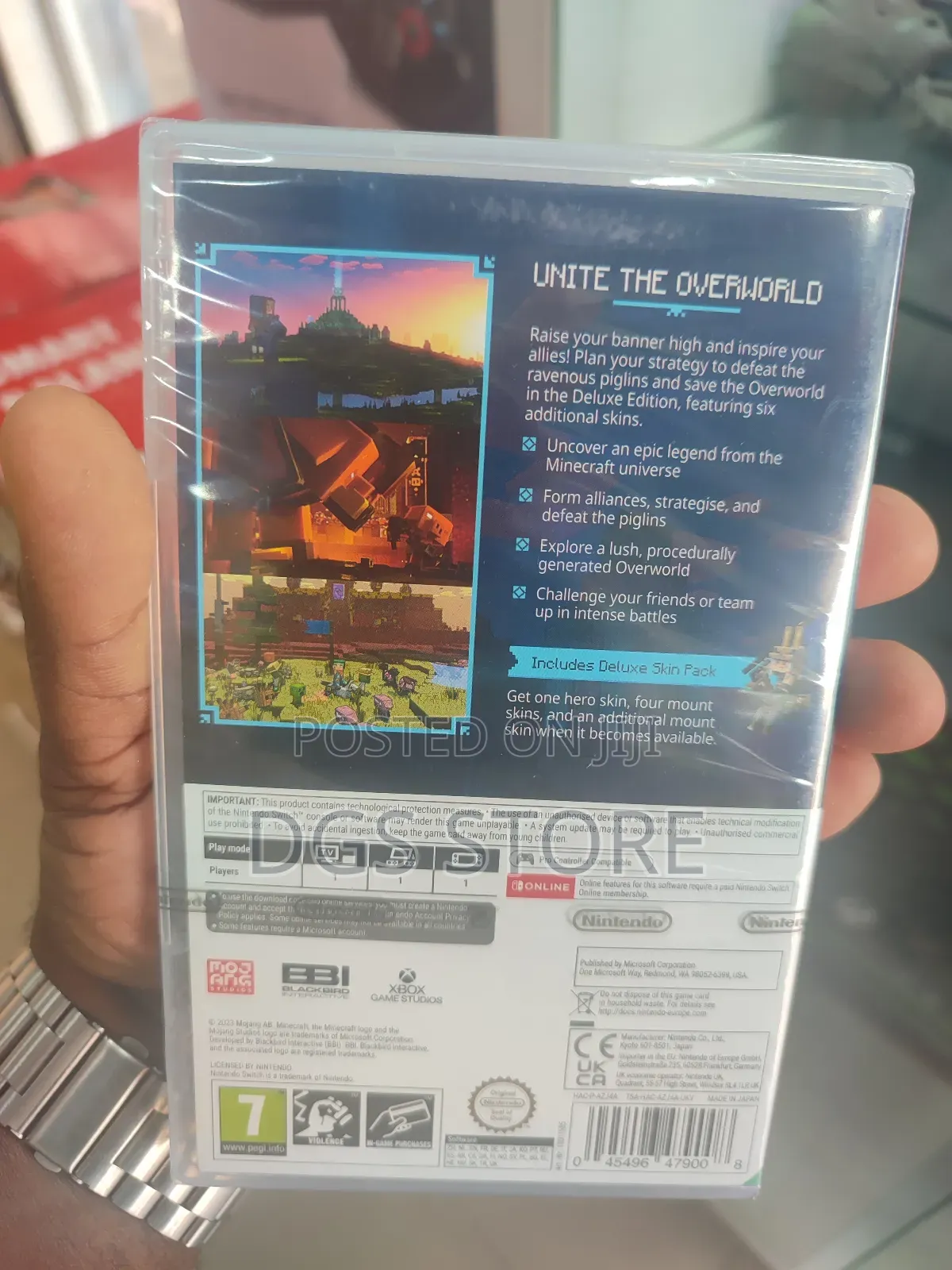Nintendo Switch Minecraft Legends Deluxe Edition Game
