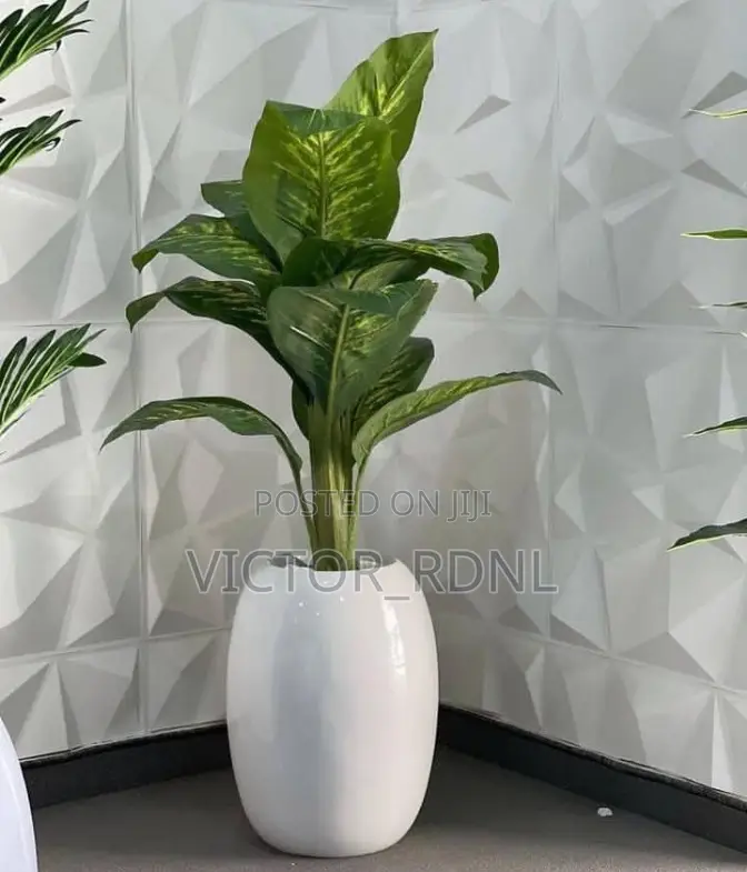 Artificial Flowers and Pots