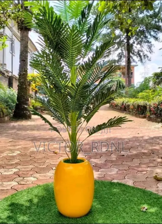 Artificial Flowers and Pots
