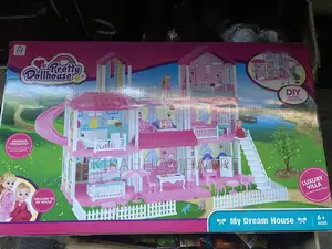 Kids Pretty Educational Building Dollhouse