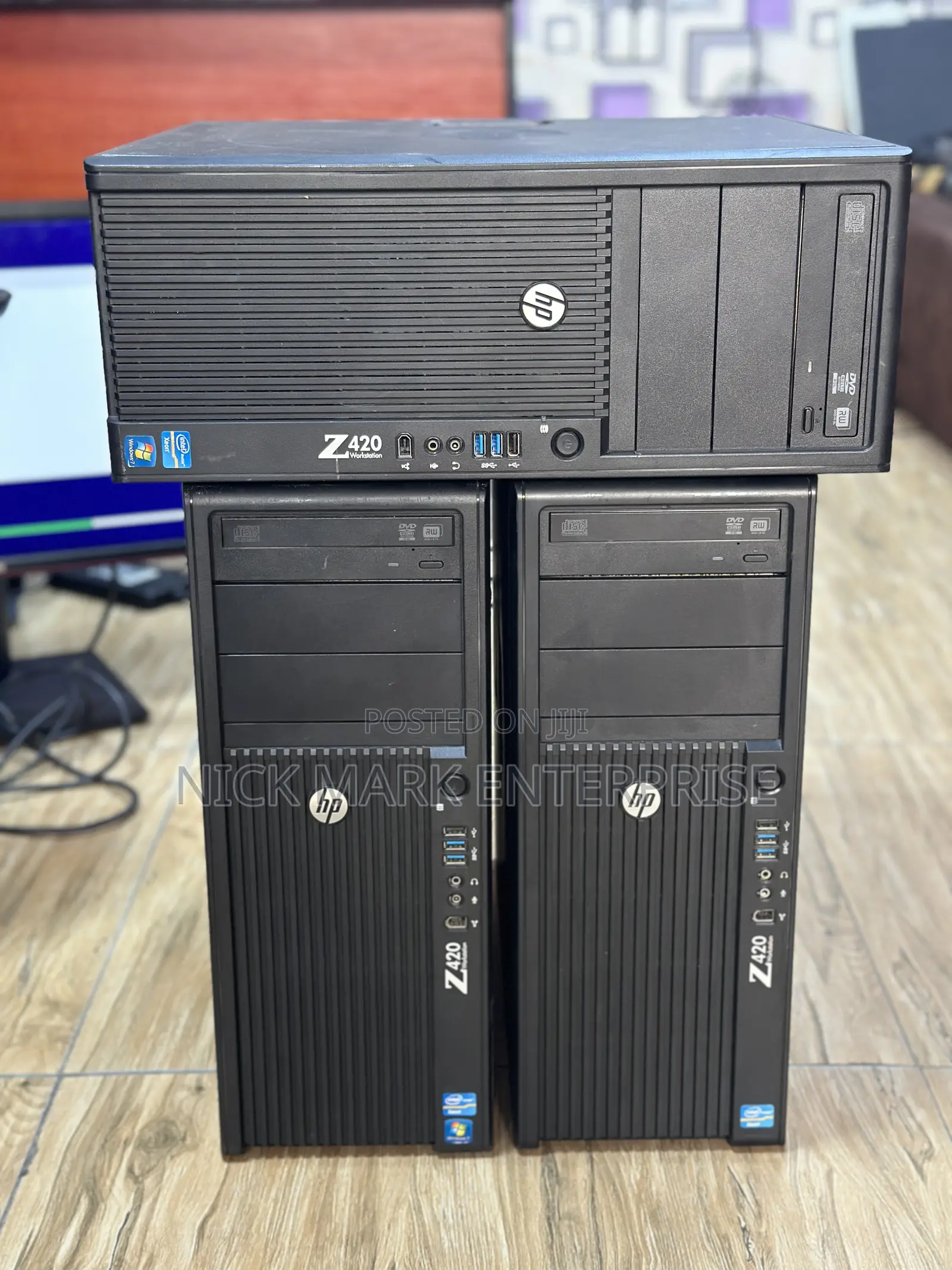 Desktop Computer HP Z420 8GB Intel Xeon HDD 1T