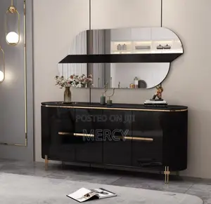 Luxury Table With Mirror and Storage