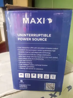 800W Maxi LED Version Uninterrupted Power Source UPS