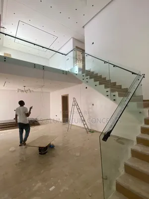 Glass Staircase Tempered