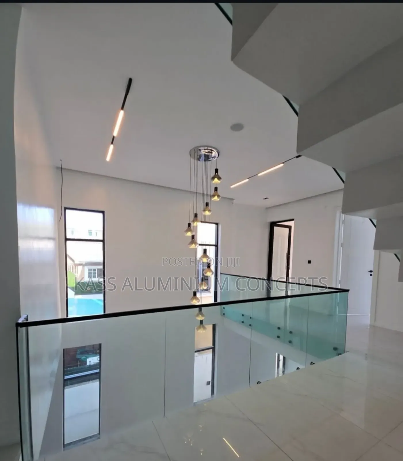 Glass Staircase Tempered
