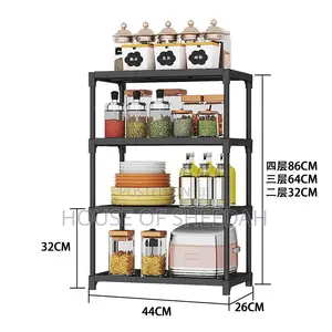 3layers Kitchen Multifunctional Storage /Spice Rack
