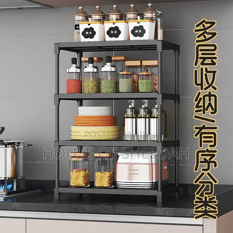3layers Kitchen Multifunctional Storage /Spice Rack