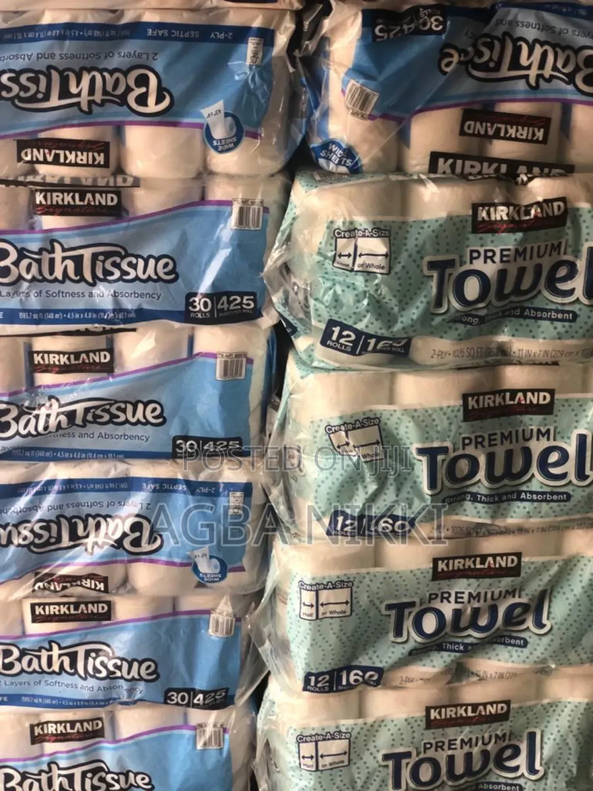 Kirkland Bath And Paper Towels