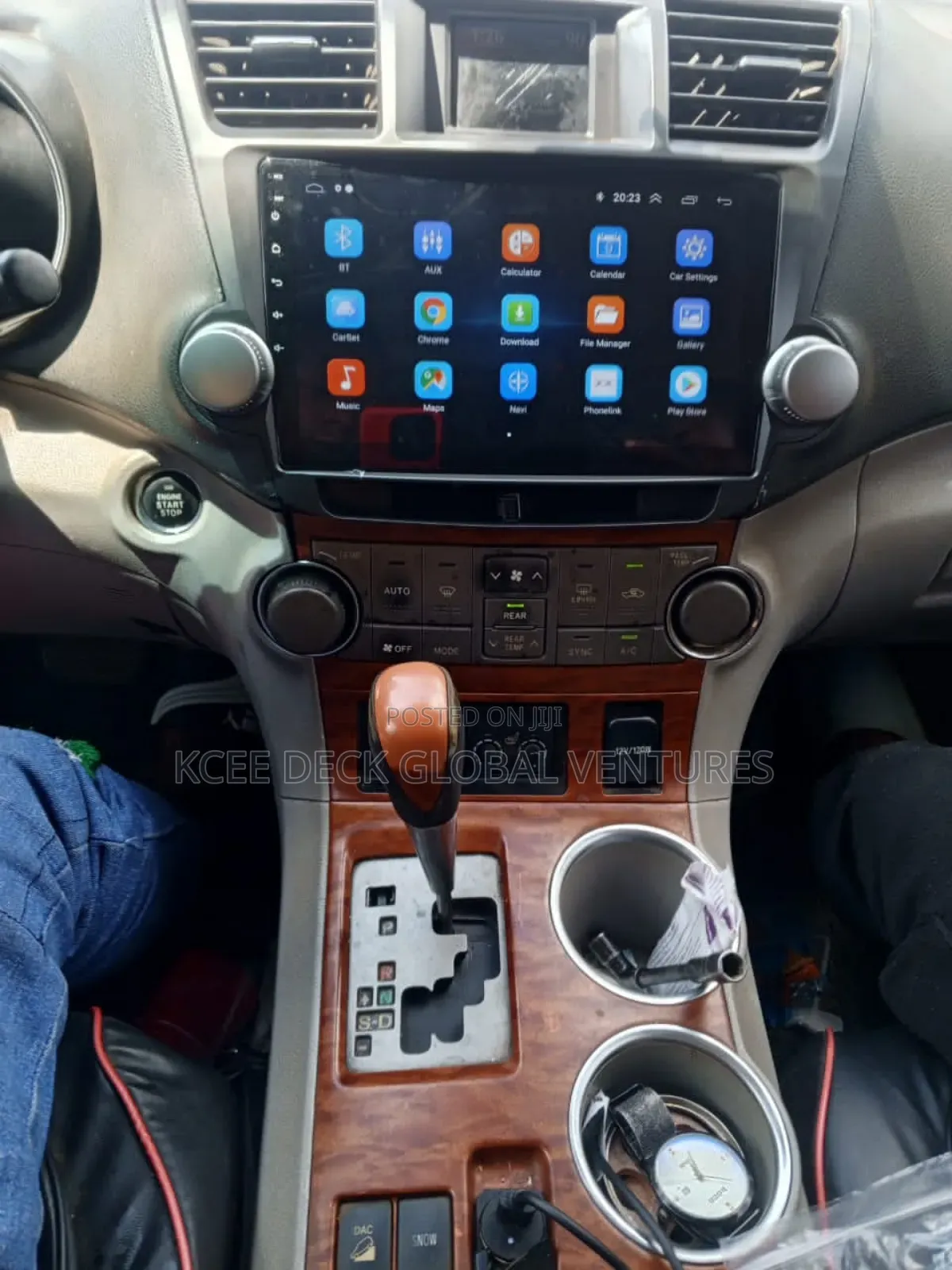 Android Screen for Highlander 2010